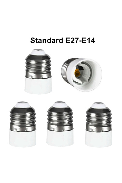 choice2 2PCS E27 to E14 10PCS E27 To E14 Lamp Holder Converter E14 Lamp Sket ...