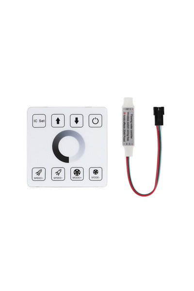 Choice AP-07-00201 DC5-24V 86 Touch Panel Mini Single Color Controller WS2811...
