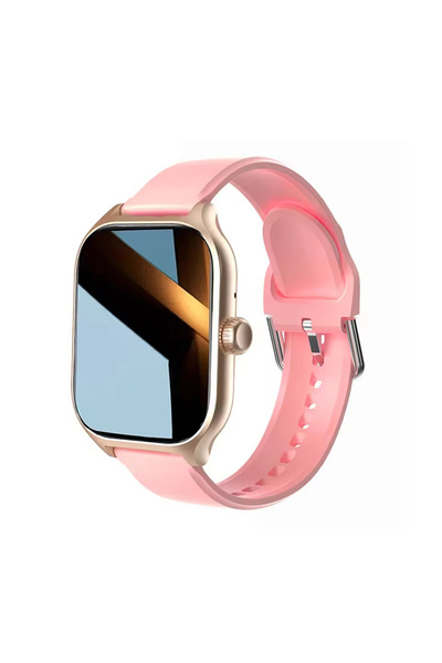 Choice ساعة ذكية ذهبية موديل 2025، متوافقة مع هواتف أندرويد وiOS، شاشة ملونة ...