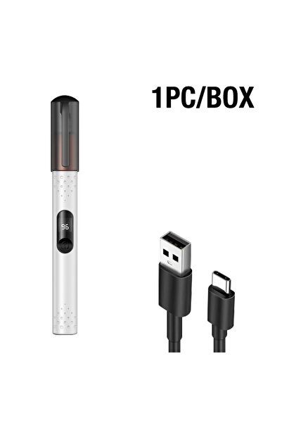 Choice ماكينة تشذيب شعر الأنف والأذن الجديدة المحمولة المزودة بإضاءة LED بيضا...