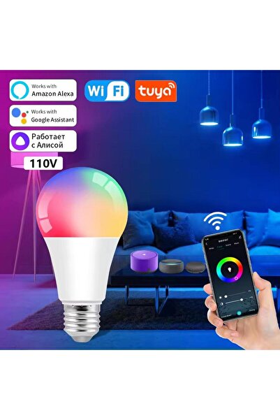 Choice changeable 60W Replace A19/A60 Color LED Smart Bulb Light Connects to ...