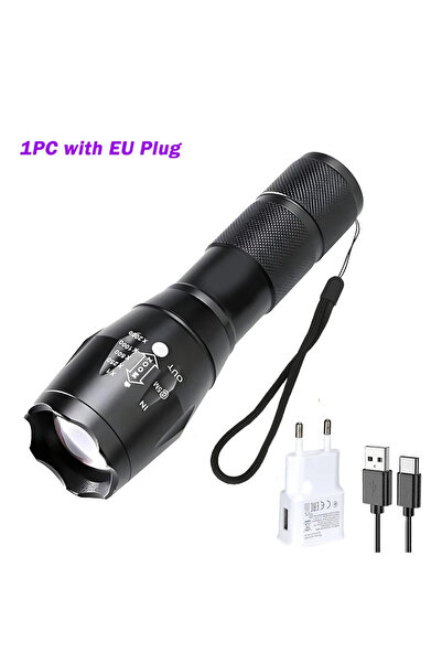 Choice مع قابس الاتحاد الأوروبي 2 في 1 مصباح يدوي بالأشعة فوق البنفسجية أرجوا...