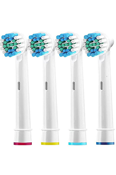Choice ٤ قطع/عبوة رؤوس بديلة لفرشاة أسنان كهربائية من أورال بي بشعيرات ناعمة