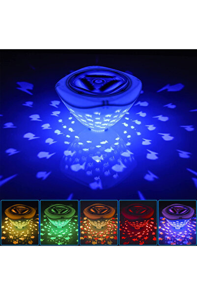 Choice أضواء عائمة على شكل سمكة لحوض الاستحمام، أضواء حمام سباحة بنقوش أسماك ...