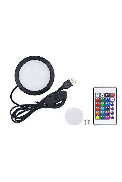 Choice طقم إضاءة واحد بـ ٢٤ مفتاحًا، يتضمن ١/٢/٤/٦ مصابيح LED RGB، إضاءة أسفل...