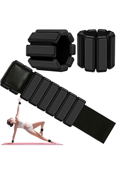 Pomefar 2PCS Ankle Weights, Adjustable Wrist Weights, Women's Wearable Arm & ...