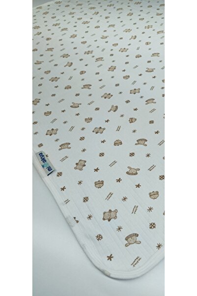 minnakya Cotton Single Layer Piping Combed Cotton Newborn Baby Blanket Stroll...