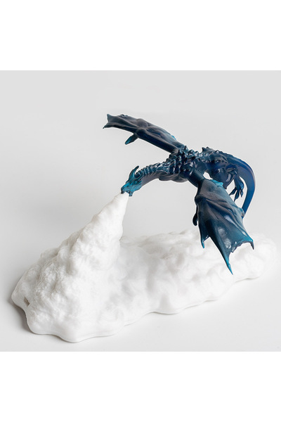 Choice Bue Fire dragon 3D Printed Fire Dragon LED Night Light USB Rechargeabl...