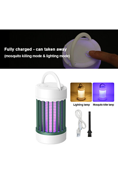 Choice Rechargeable Green USB Charging Electric Mosquito Killer Lamp UV Light...