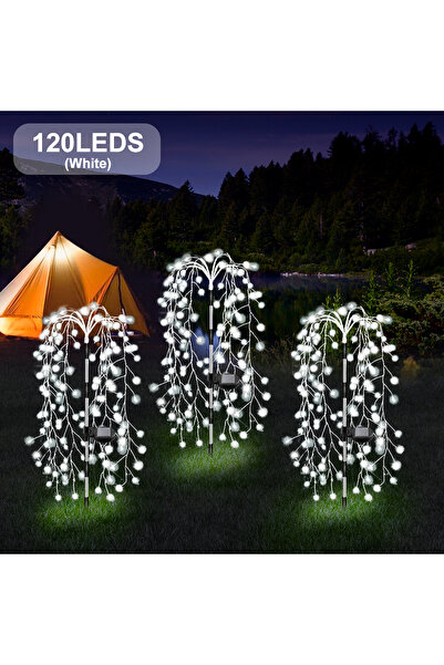 Choice 120 مصباح LED أبيض، 200/120 مصباح LED، إضاءة خارجية تعمل بالطاقة الشمس...