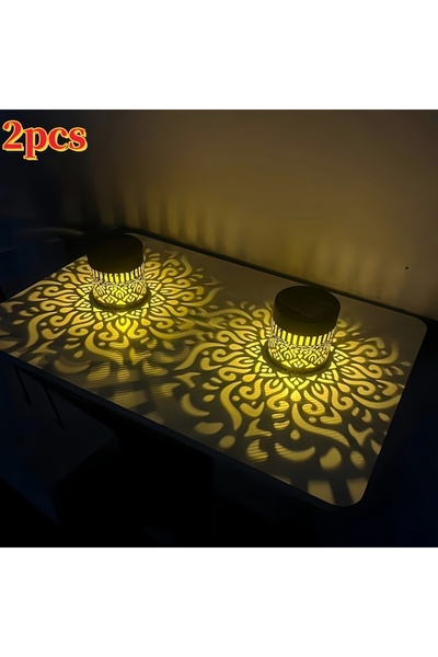 Choice 1W Warm light 2pcs Solar Outdoor Wall Lights IP65 Solar Powered Vintag...