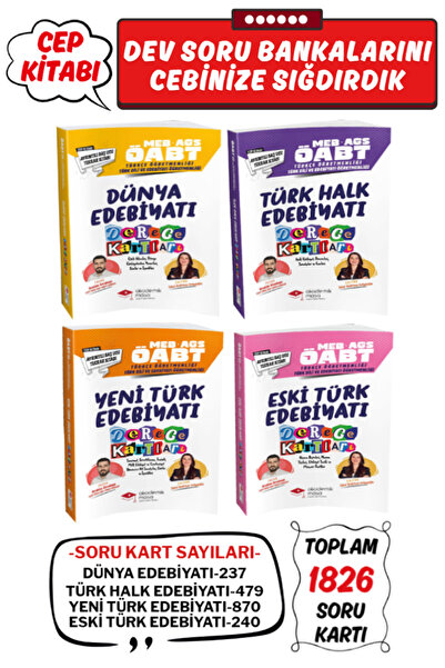 Panem Yayınları MEB-AGS ÖABT Türkçe-TDE Öğretmenliği Dünya+Türk Halk+Yeni Tür...