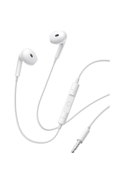 Baseus KF2349555 Headphones, 3.5 mm, 20 Hz - 20 kHz, White