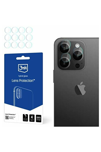 3MK Folie de protectie camera Lens Protection pentru iPhone 15 Pro