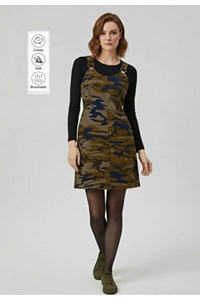 KENE JEANS Kisa Camouflage Kisa Dress