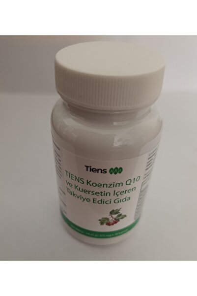 Tiens koenzim Q10 ve kuersetin içeren takviye edici gıda