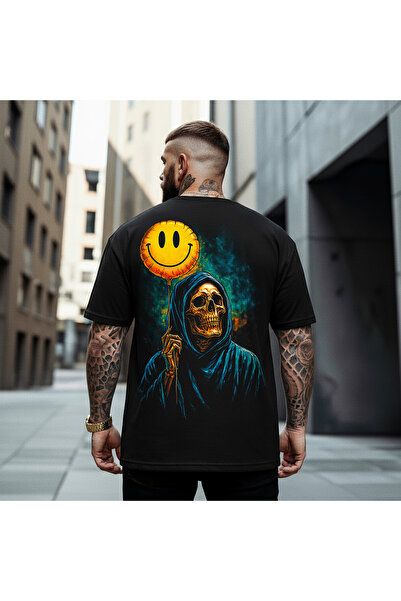 Kartier Tricou Negru Oversize Get Well Soon