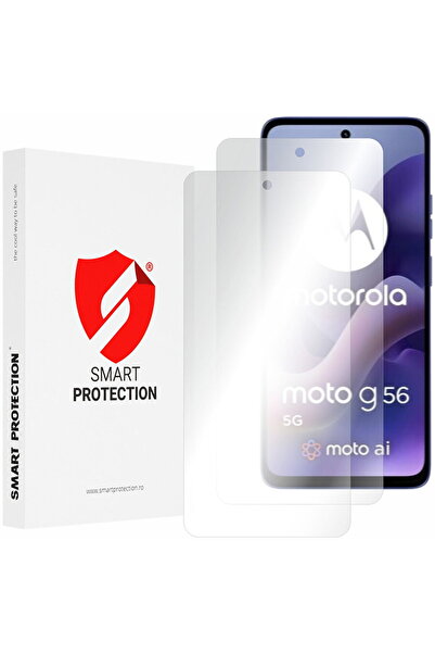 Smart Protection [Pack of 2] Premium Reusable Film for Motorola Moto G56 - Cl...