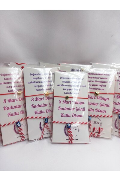 Arjew 8 March Women's Day Gift Gold Apparatus Bracelet and Marteniçka Bracele...