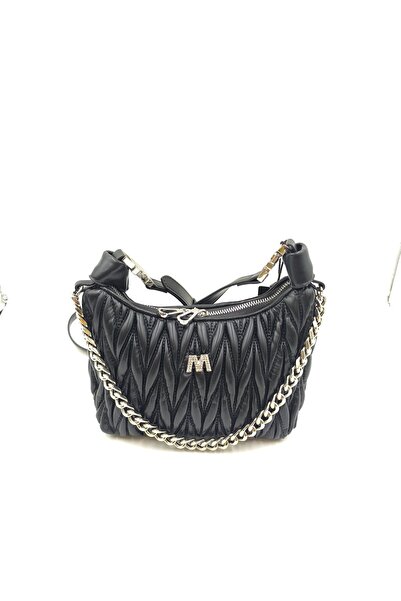 seyyah Stylish Women's Small Shoulder Bag with Chain Detail