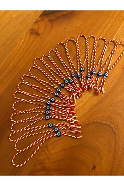 ÇANTİGOO Nazar Boncuklu Marteniçka Bileklik (50 adet)