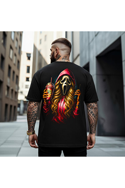 Kartier Tricou Negru Oversize Wazzup!