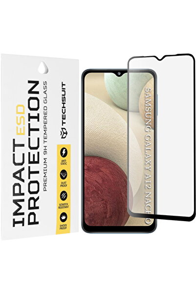Techsuit Protector de ecran pentru Samsung Galaxy A12 / A12 Nacho / A02 / M02...