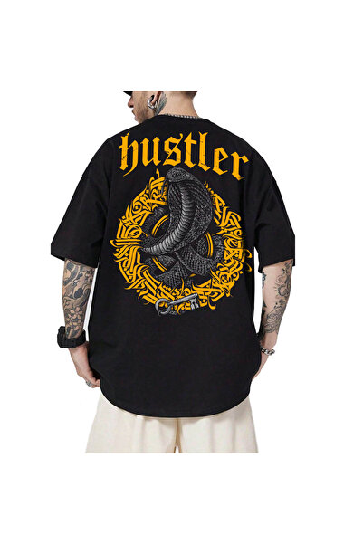 Kartier Tricou Negru Oversize Cobra hustlers