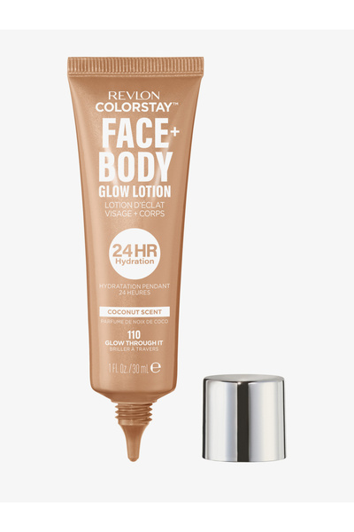 Revlon Colorstay Face and Body Glow Lotion, Glow Through It, 30ml
