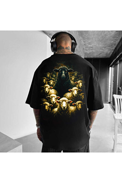 Kartier Black Oversize T-shirt Different