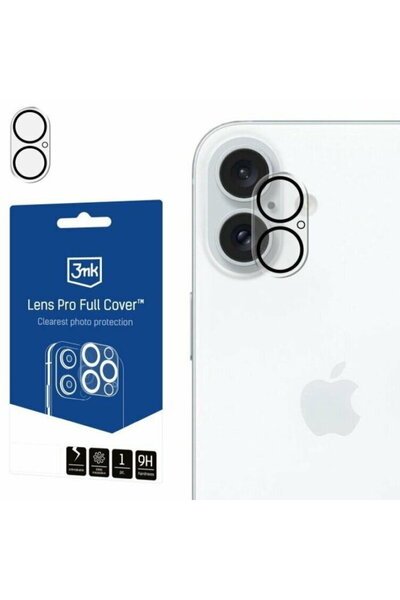 3MK Lens Protection Pro Camera Protection Film for iPhone 16/16 Plus