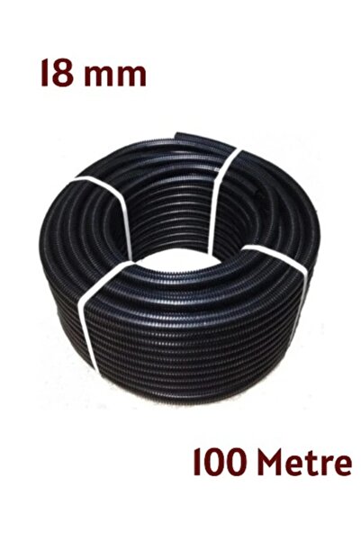 Çetsan 18 lik Plastik Spiral Boru 100 Metre