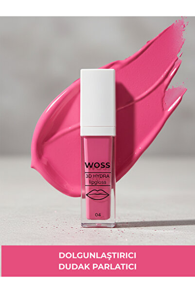 Woss 3D Hydra Lip Gloss – 3D Dolgunluk Etkili, Nemlendirici Dudak Parlatıcısı