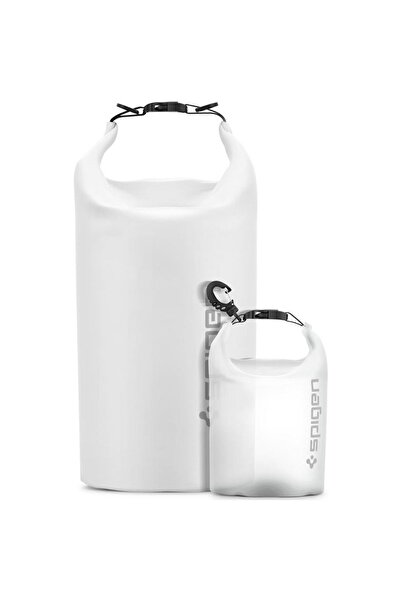 Spigen Geantă impermeabilă Aqua Shield 20L + 2L A630, alb ca zăpada