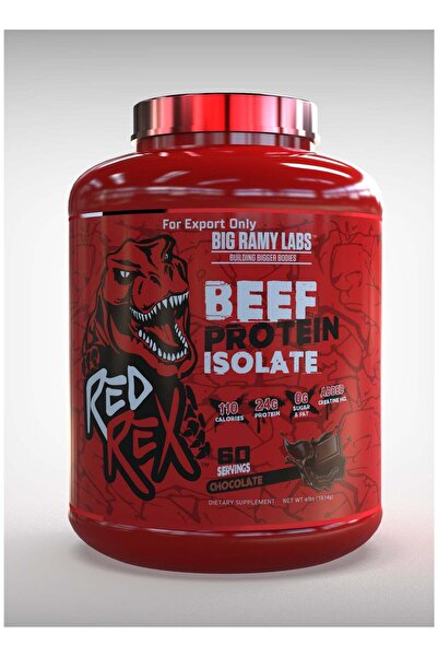 BIG RAMY LABS Red Rex - Beef Protein Isolate - Chocolate Flavor - 4 lbs - 60 ...