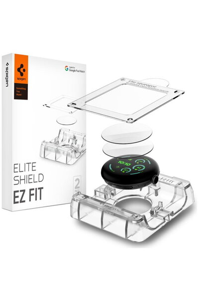 Spigen EliteShield EZ Fit 2 Pack - Google Pixel Watch 4/ 3 (45mm)