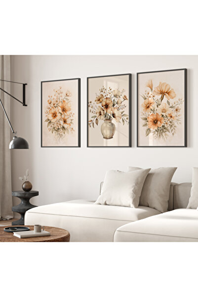 TekTablo 3 Piece Painting Set Wooden Painting Set