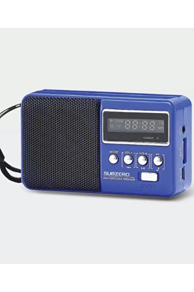 Subzero mini nostalji cep radyosu TWS-FM USB Bluetooth kutusu