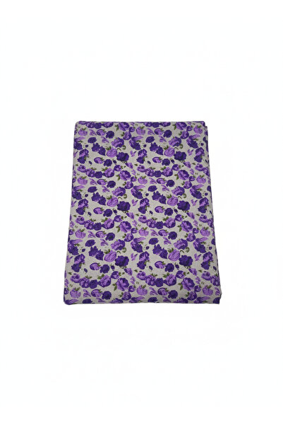 ABAYAT ALAMAL Cotton "Viscose" prayer shawl with a floral pattern - attached ...