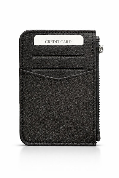 keisy Wendy Premium Black Glitter Wallet Card Holder