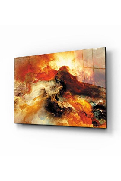 idealizbiz Pictură abstractă pe sticlă 4 mm sticlă temperată durabilă