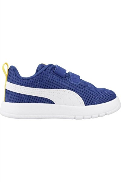 Puma Tenisky Puma Courtflex V3 Mesh Inf Clyde Royal-puma W, Modré, Dětské