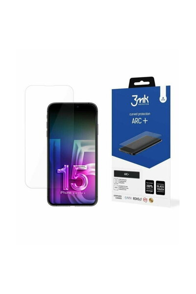 3MK ARC+ FlexibleGlass Protection Film for iPhone 15 Pro