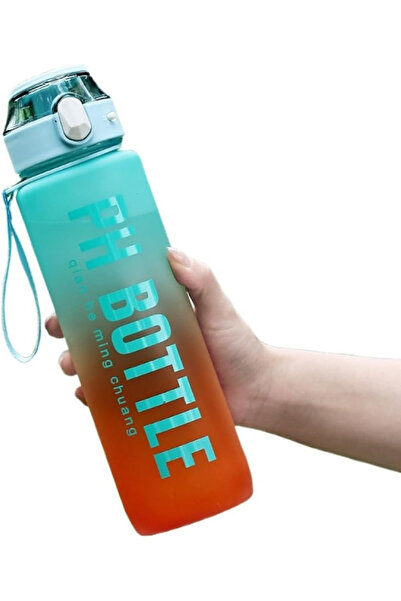 Generic 1 Liter BPA-Free Leak Proof Bottle with Gradient Design Lightweight H...