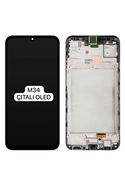 CEPAKS Samsung Galaxy M34 5g Slatted (Cased) Oled Touch Lcd Screen Panel