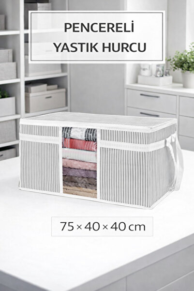 PONÇİK BEBEK Pencereli Yastık Hurcu – Dolap İçi Düzenleyici Şeffaf Pencereli ...