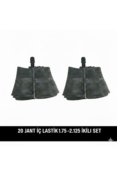 güçlü bisikletmotosiklet 20 Jant İç Lastik 2'li Set - 20x1.75 / 2.125 Uyumlu ...