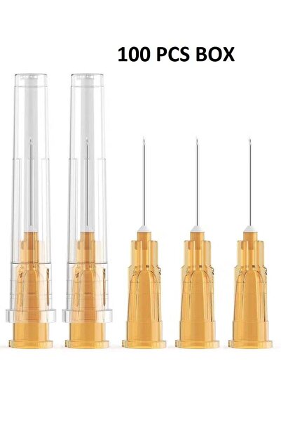 NOVAMED 25G x 5/8 Disposable Sterile Needles – 100 Pcs Box
