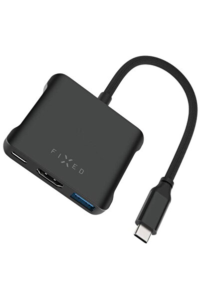 FIXED Multiport Hub, USB-C to 2x USB-C, 2x USB-A, HDMI, PD 140W, 4K, 10Gb/s -...