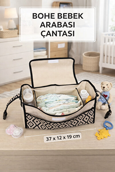 PONÇİK BEBEK Stilski i funkcionalni organizator za bebe Bohe, kolica za bebe ...